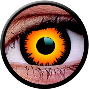 Crazy Lens Orange Werewolf
